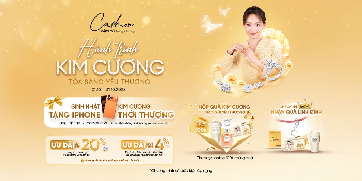 [CASHION] THÁNG 10 TOẢ SÁNG 🎉 RINH IPHONE 17 PROMAX VỀ TAY - TTTM Central Premium