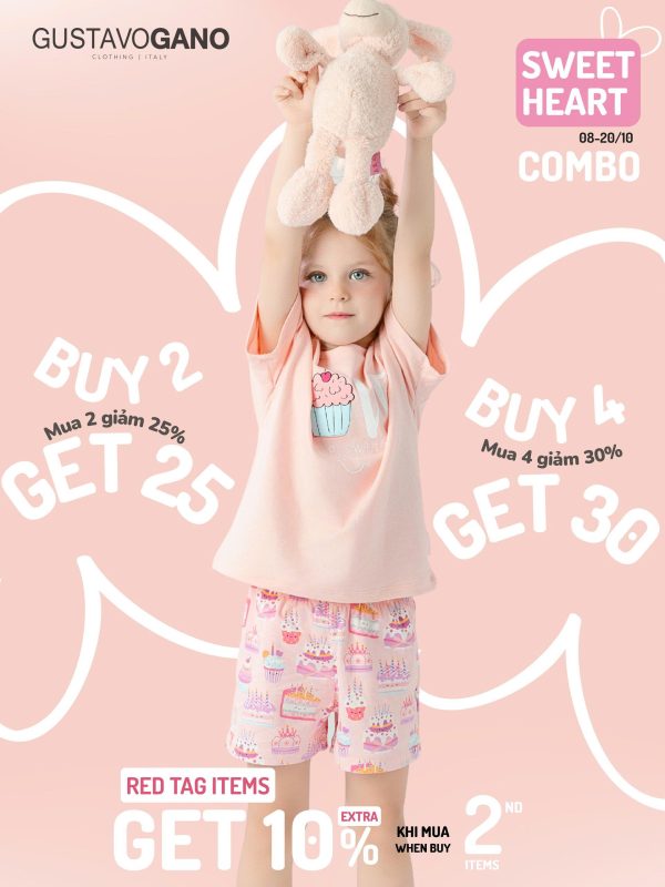 [GUSTAVOGANO] Số Chẵn May Mắn: Combo 25-30-50% OFF - Nhận Ngay Ưu Đãi Khi Mua Chỉ Từ 2 Sản Phẩm! - TTTM Central Premium