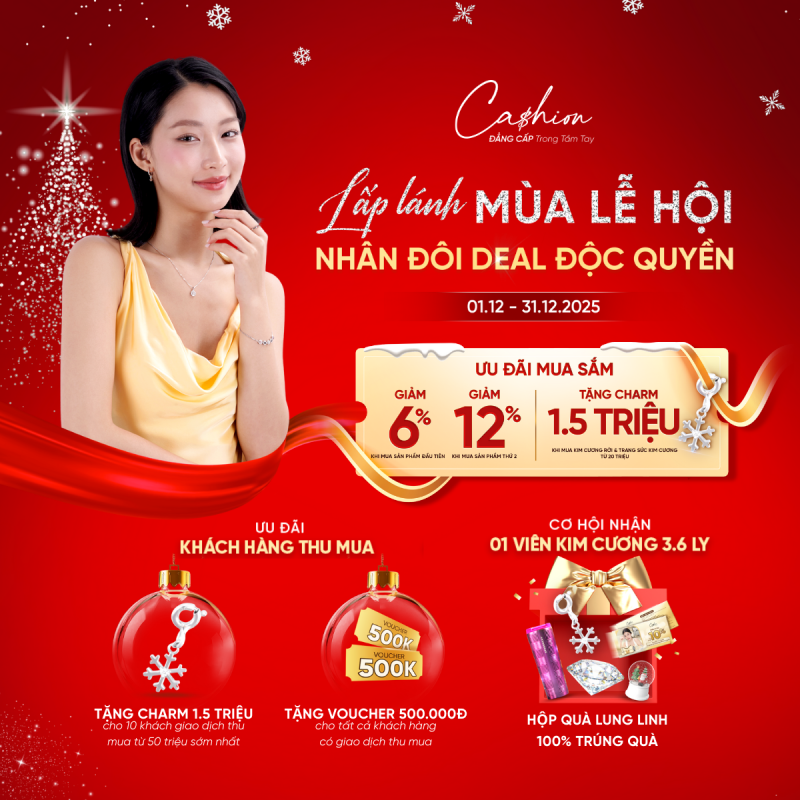 LẤP LÁNH MÙA LỄ HỘI - NHÂN ĐÔI DEAL ĐỘC QUYỀN - TTTM Central Premium