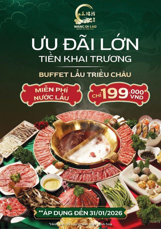 [WANG DI LAO] NGON TỪ NGUỒN GỐC – THANH TỪ BẢN VỊ - TTTM Central Premium