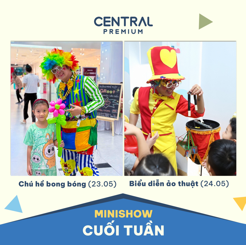 MINI FAIR GIẢI NHIỆT MÙA HÈ 🌞 TỪ 22/05 ĐẾN 24/05 - TTTM Central Premium