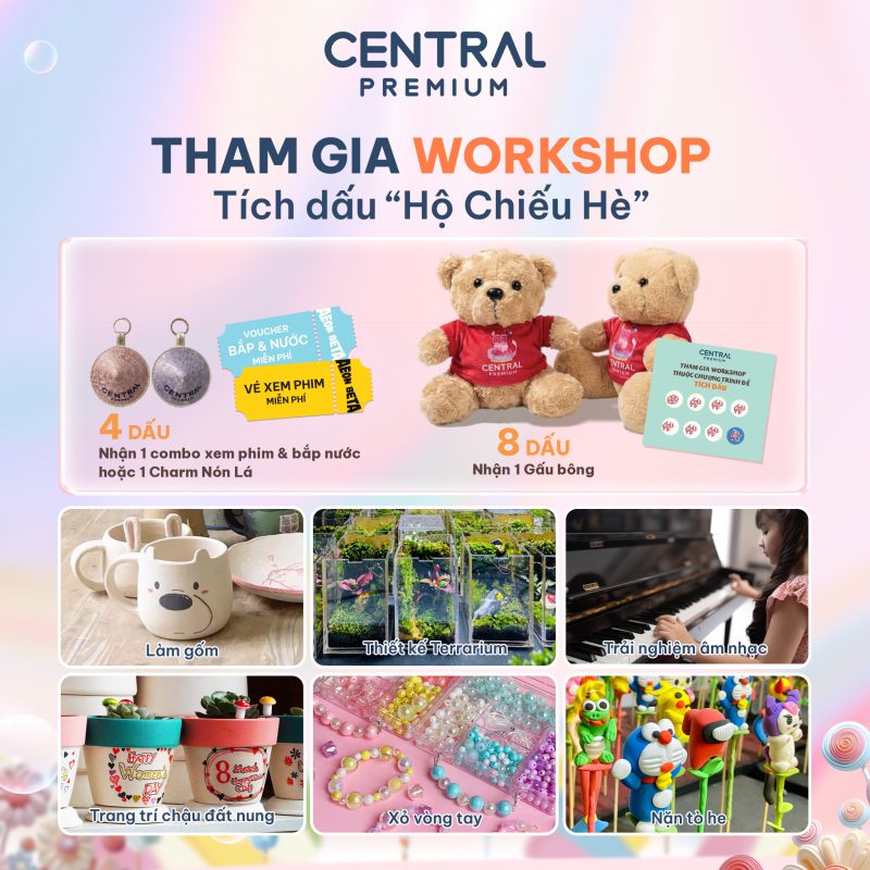 🔥 BIG EVENT “HÈ RỰC RỠ” – BÙNG NỔ TẠI CENTRAL PREMIUM - TTTM Central Premium