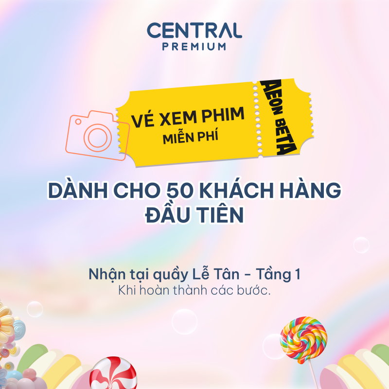 [MINI GAME] CHECK-IN HELLO SUMMER – NHẬN VÉ XEM PHIM MIỄN PHÍ - TTTM Central Premium