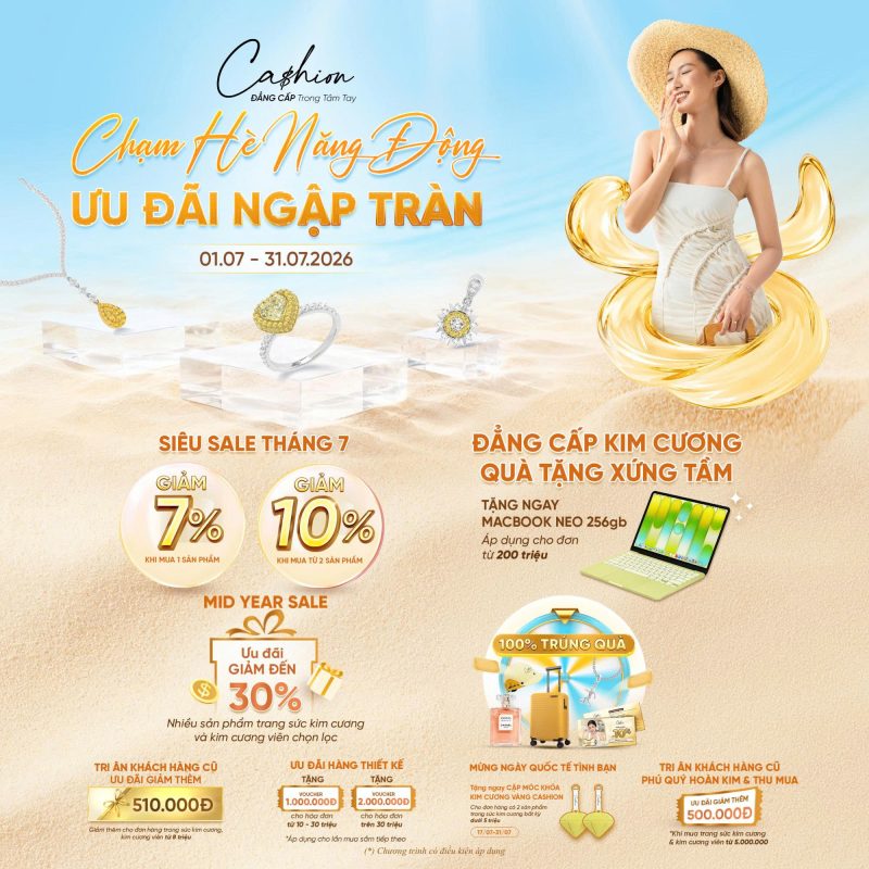 CHẠM HÈ NĂNG ĐỘNG – ƯU ĐÃI NGẬP TRÀN - TTTM Central Premium