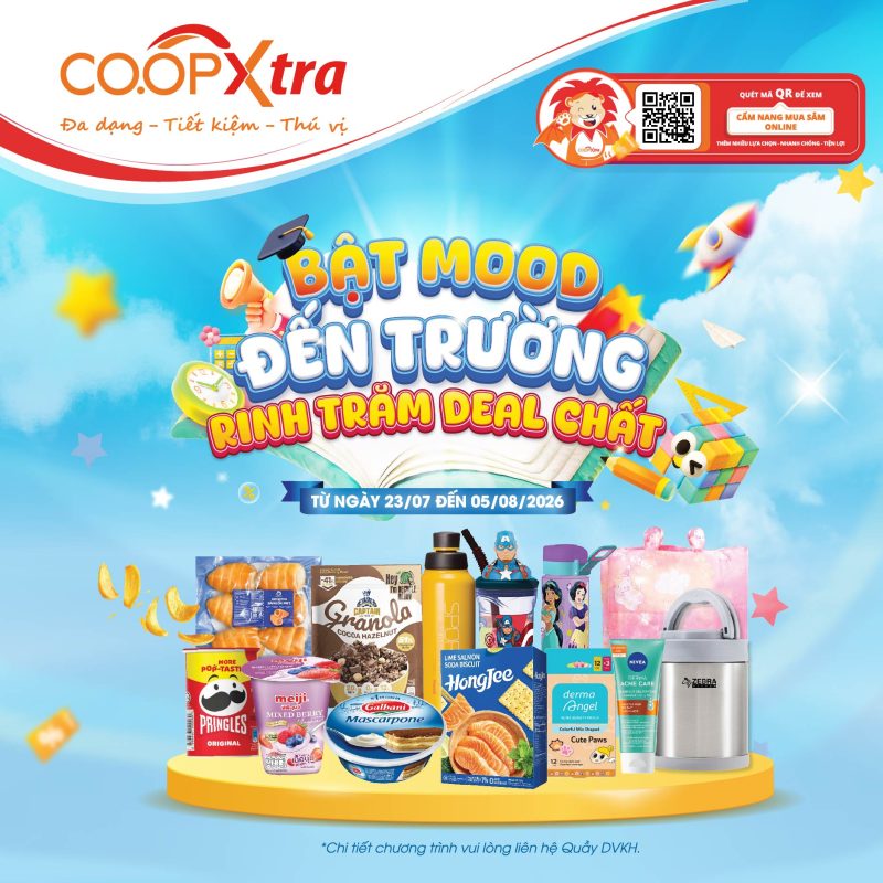 BACK TO SCHOOL – BẬT MOOD ĐẾN TRƯỜNG, RINH TRĂM DEAL CHẤT! - TTTM Central Premium