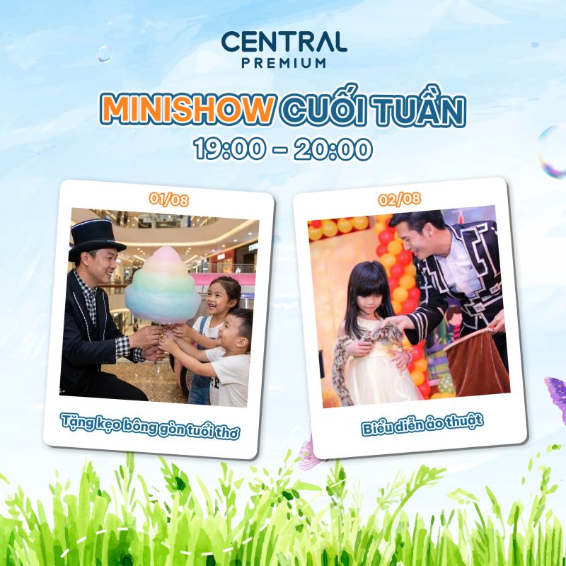 CUỐI TUẦN NÀY (31/07 – 02/08) — KHỞI ĐỘNG BACK TO SCHOOL - TTTM Central Premium