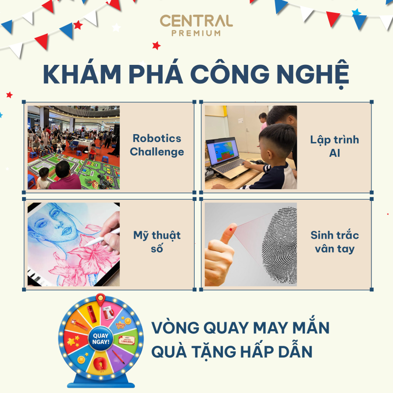 NGÀY HỘI CÔNG NGHỆ & SỨC KHỎE - 24 ĐẾN 26/7 - TTTM Central Premium