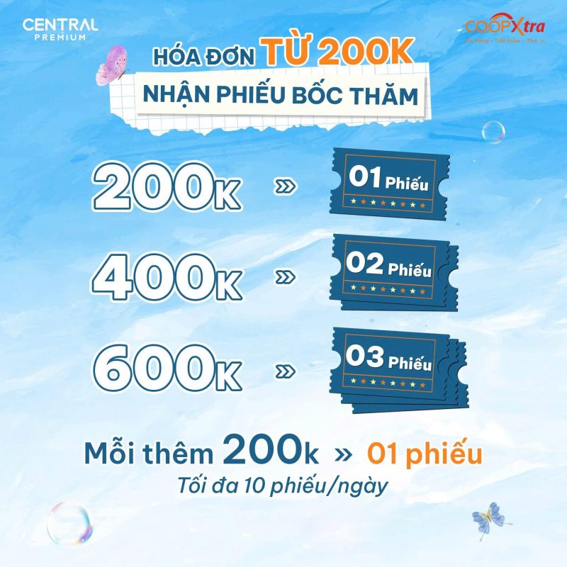 10 NGÀY MUA SẮM BACK TO SCHOOL 13-23/08 | HOÁ ĐƠN TỪ 200K NHẬN PHIẾU BỐC THĂM TRÚNG QUÀ - TTTM Central Premium