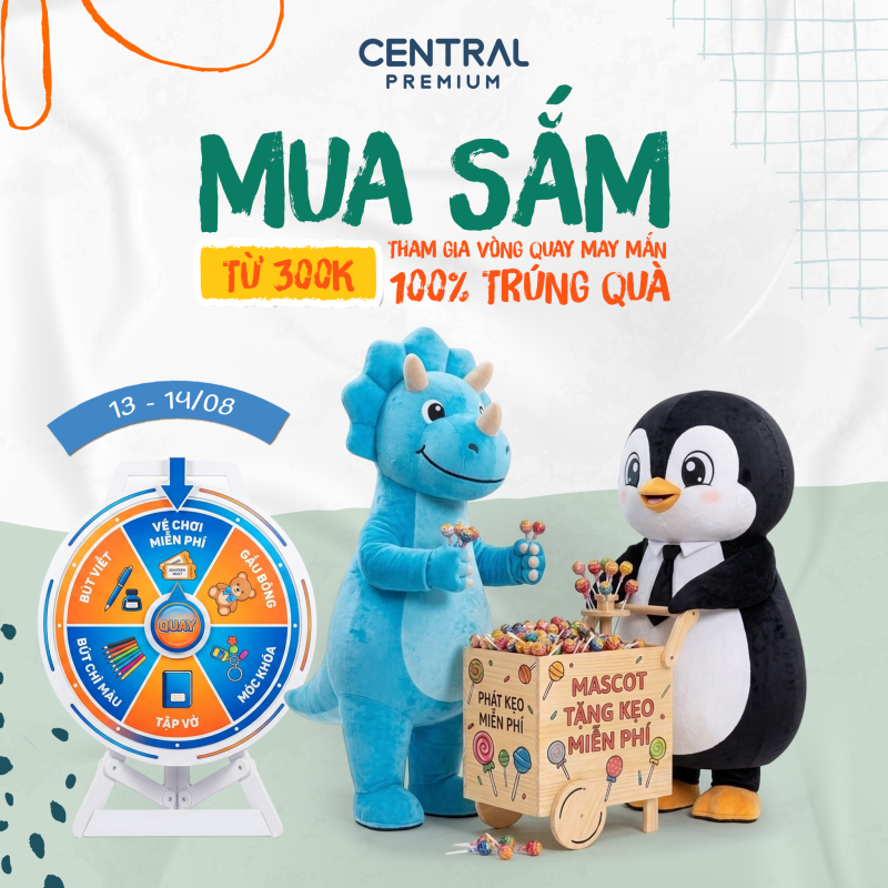 🔥 TRẠM SĂN SALES – HAPPY WEEKEND MARKET CHÍNH THỨC KHỞI ĐỘNG! - TTTM Central Premium