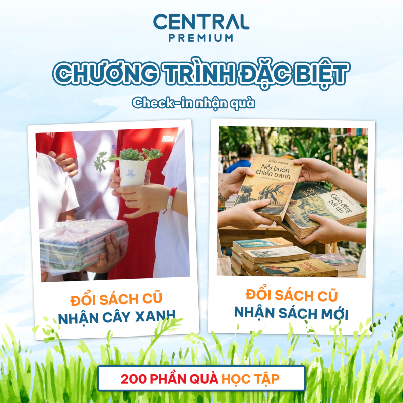 SỰ KIỆN BACK TO SCHOOL – TỰU TRƯỜNG CỰC KOOL (03 – 09/08) - TTTM Central Premium