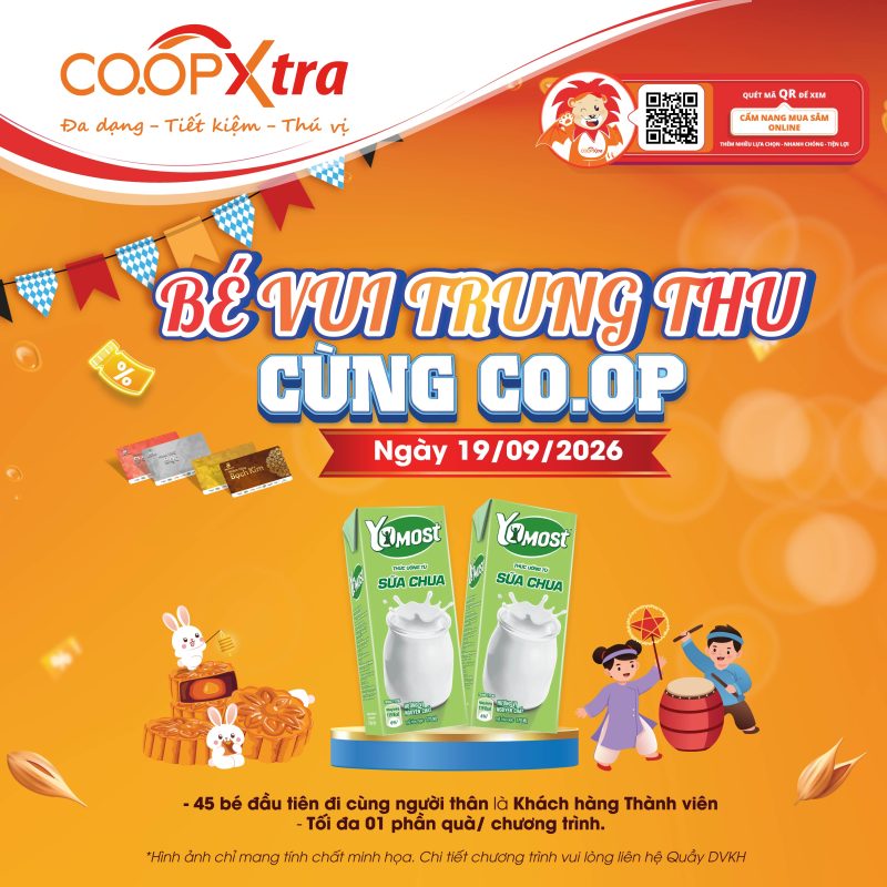 🛒 THÁNG 9 SẮM ĐỦ ĐẦY – DEAL HỜI NGẬP TRÀN TẠI CO.OPXTRA! - TTTM Central Premium
