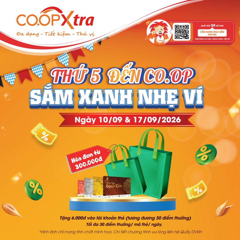 🛒 THÁNG 9 SẮM ĐỦ ĐẦY – DEAL HỜI NGẬP TRÀN TẠI CO.OPXTRA! - TTTM Central Premium
