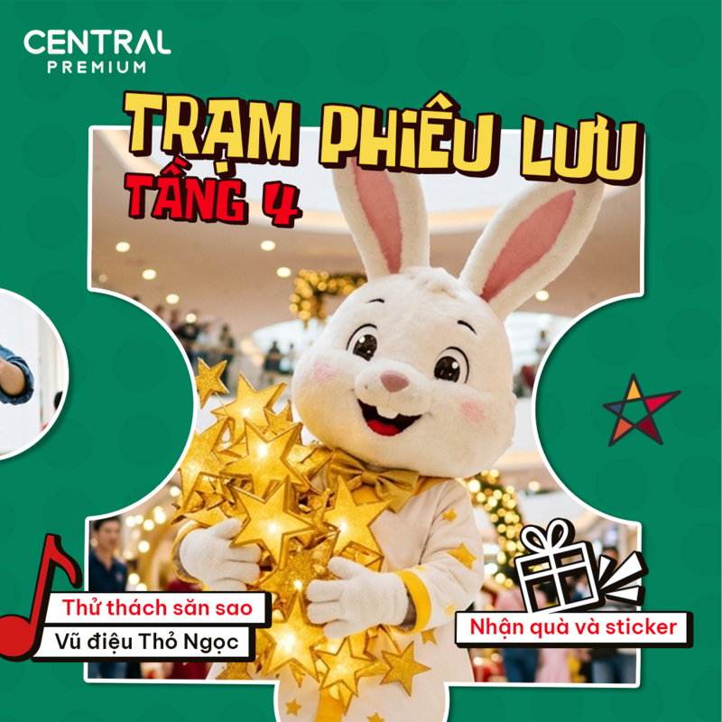 [THAM GIA MIỄN PHÍ] 3 TRẠM HÀNH TRÌNH ĐÓN TRĂNG ĐÃ CHÍNH THỨC LỘ DIỆN! - TTTM Central Premium